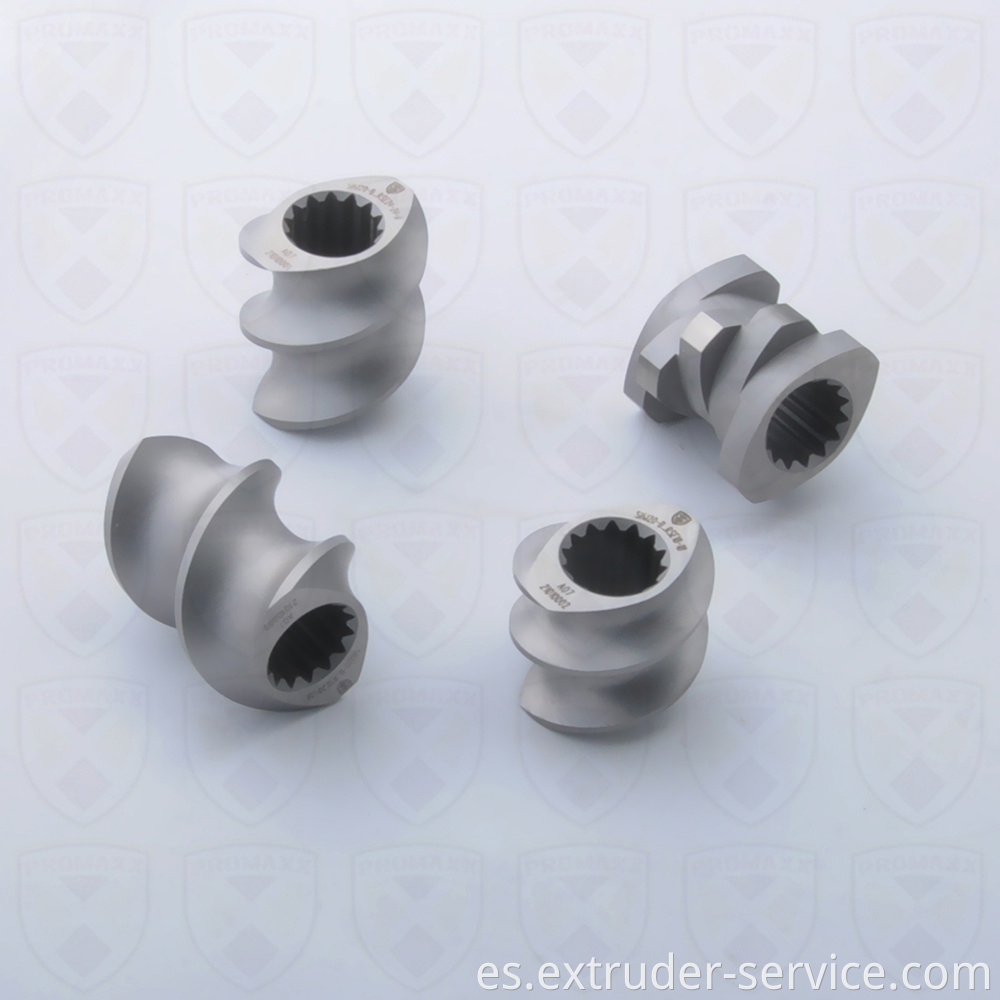 Tornillo de extrusión de tornillo alternativo Reciprocating Screw Extruder Screw